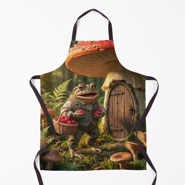 Item preview, Toad Out Gathering Raspberries designed and sold by Tridentulus.