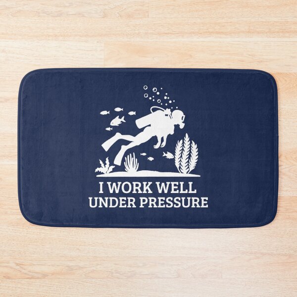 Item preview, I Work Well Under Pressure. Funny Diver Quote. Scuba Diver. designed and sold by DesignHouse07.