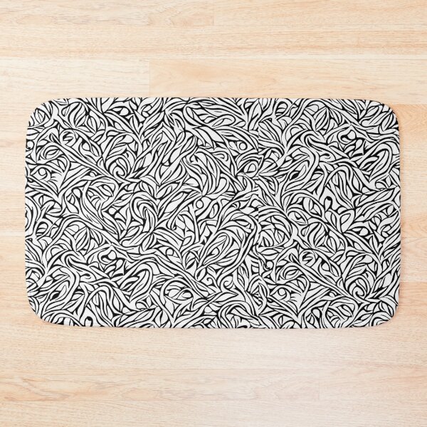 Item preview, Abstract Black & White Pattern  designed and sold by Cutesthetik.