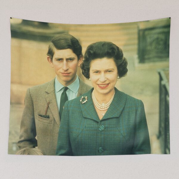 Item preview, Elizabeth II and Charles designed and sold by KNBS.