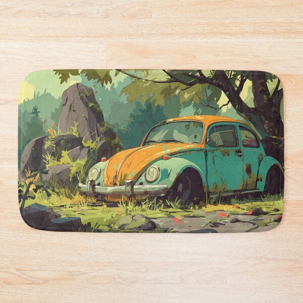 Item preview, Car Nature Landscapes Whimsical Characters Colorful Art Design designed and sold by ART ATTACK ZONE.