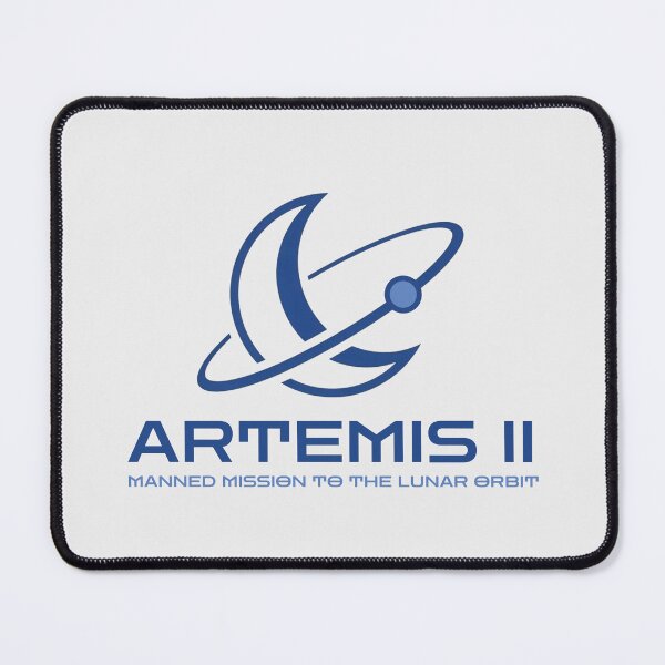 Item preview, Artemis II Artemis 2 Manned Mission to Lunar Orbit Modern Space Logo designed and sold by KiwiRider.