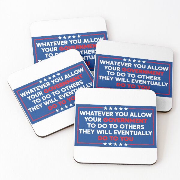 Item preview, Whatever You Allow Your Government to Do to Others - Resist Fascism designed and sold by PixVib.