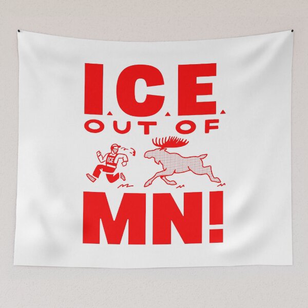 Item preview, ICE OUT OF MINNESOTA designed and sold by oddwonders.