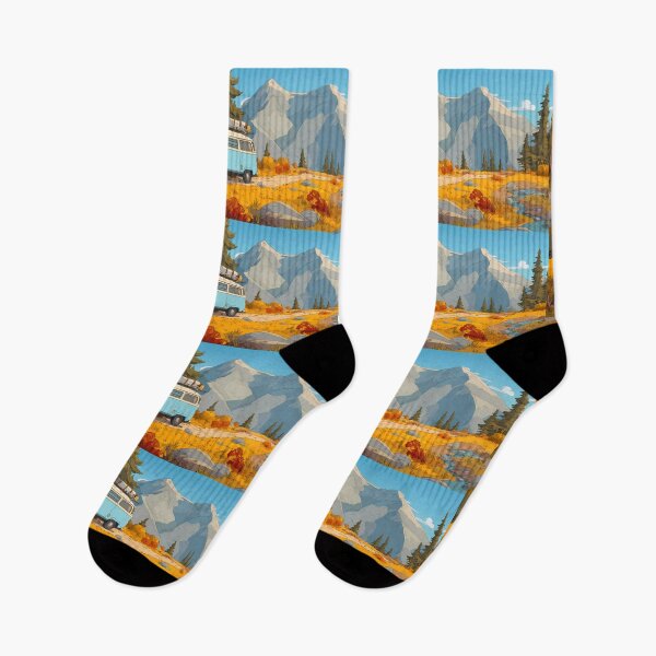 Item preview, Travel Charming Landscapes Whimsical Characters Colorful Art Design designed and sold by ART ATTACK ZONE.