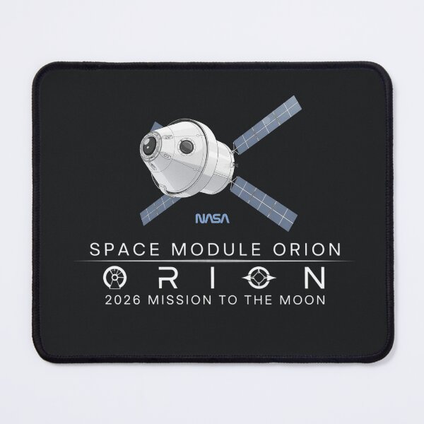 Item preview, NASA Orion Space Module 2026 Mission to the Moon Art designed and sold by KiwiRider.