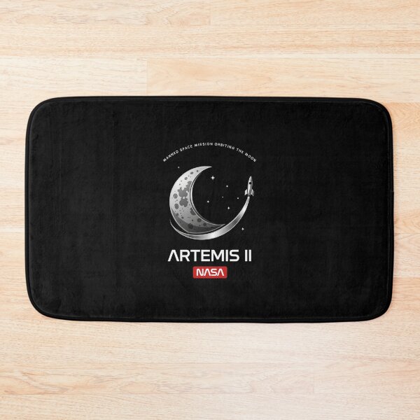 Item preview, Artemis II Manned Moon Mission Classic NASA Space Logo Art designed and sold by KiwiRider.