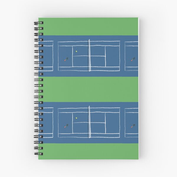 Item preview, Game-Set-Match (blue and green tennis court) designed and sold by The Sketchlight.