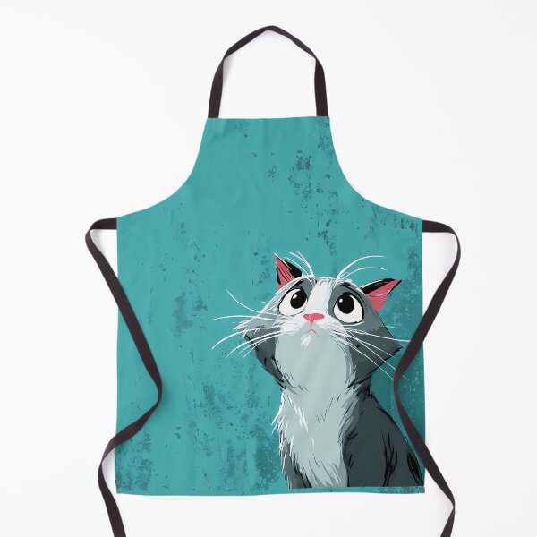 Item preview, Green Cat Landscapes Whimsical Characters Colorful Art Design designed and sold by ART ATTACK ZONE.