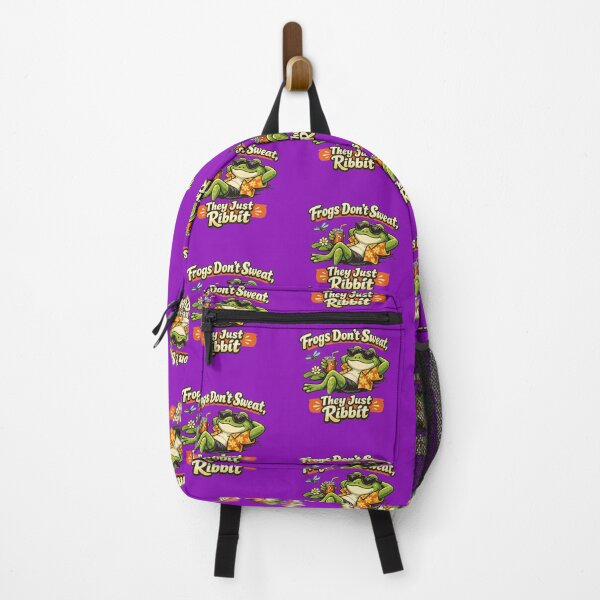 Item preview, Frogs Don’t Sweat, They Just Ribbit designed and sold by FroggyOnly.