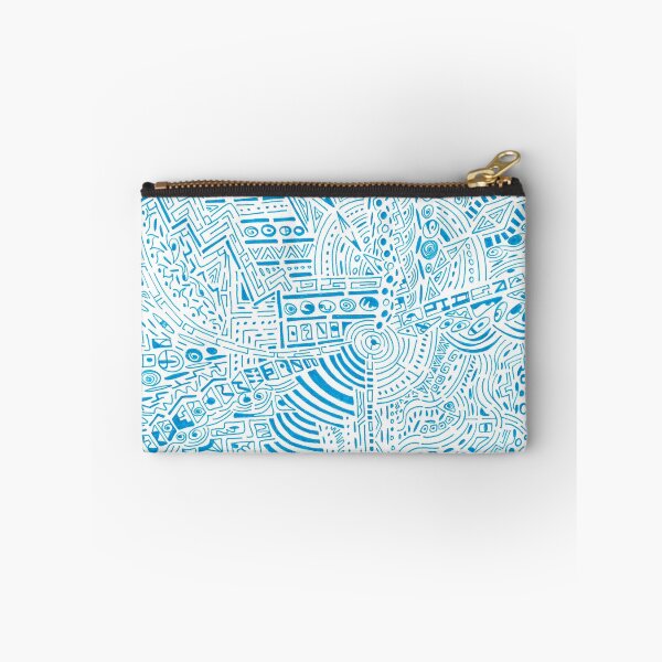 Artikelvorschau, Hellblaues abstraktes Design entworfen und verkauft von BScottDesign.