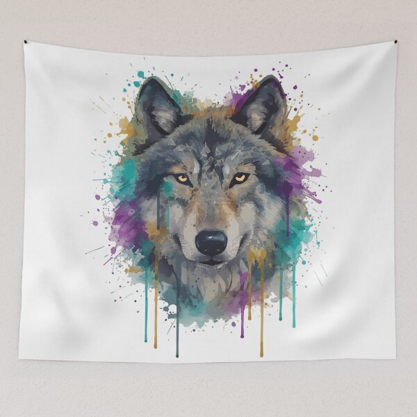 Item preview, Spirit of the Color Wolf designed and sold by GoWolf.