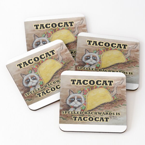Artikelvorschau, Tacocat rückwärts geschrieben ist tacocat entworfen und verkauft von Matt Starr Fine Art .