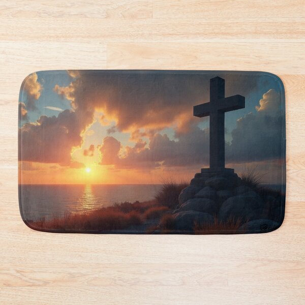 Item preview, Cross at Sunset by the Sea designed and sold by Pastor Reeves Studio.