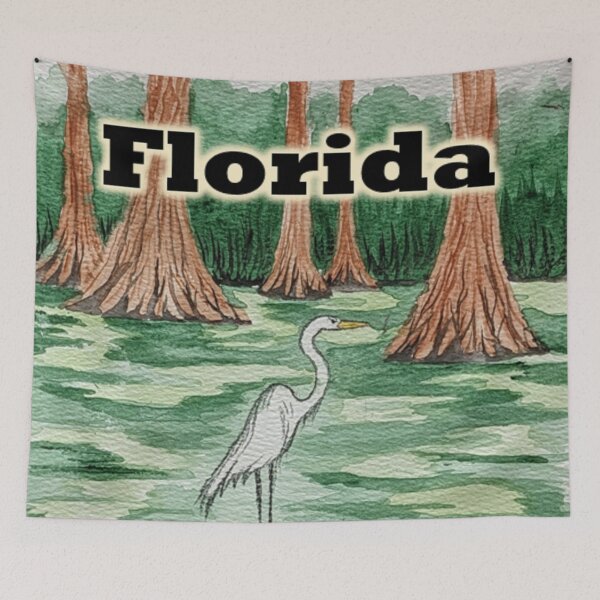 Item preview, Florida swamp designed and sold by Matt Starr Fine Art .