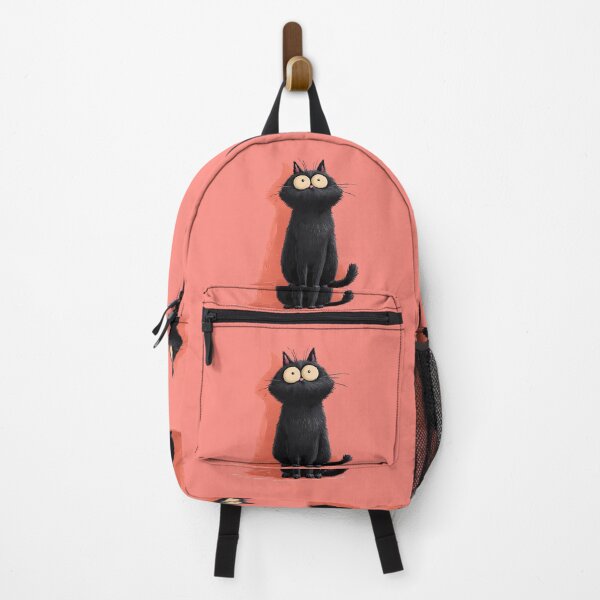 Item preview, Kitty Charming Landscapes Whimsical Characters Colorful Art Design designed and sold by ART ATTACK ZONE.