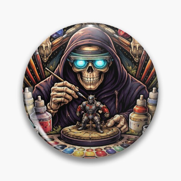 Item preview, Miniature Painting Ritual – Fantasy Mini Painter Art designed and sold by DrizzyV.