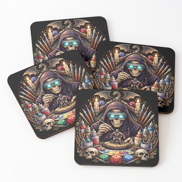 Item preview, Miniature Painting Ritual – Fantasy Mini Painter Art designed and sold by DrizzyV.