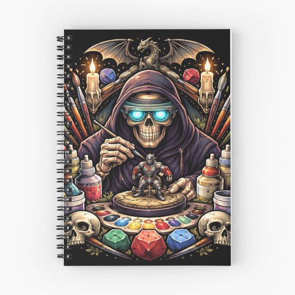 Item preview, Miniature Painting Ritual – Fantasy Mini Painter Art designed and sold by DrizzyV.