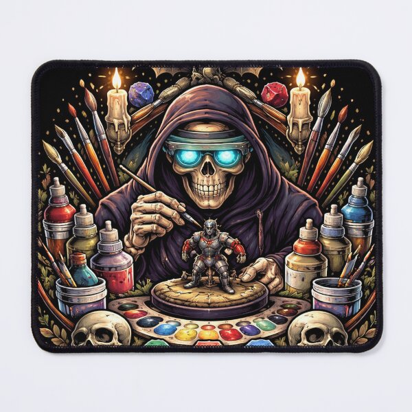 Item preview, Miniature Painting Ritual – Fantasy Mini Painter Art designed and sold by DrizzyV.