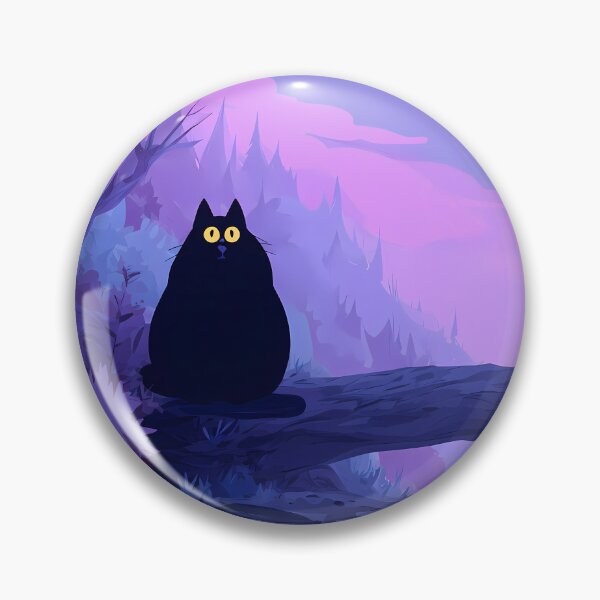 Item preview, Cat Charming Landscapes Whimsical Characters Colorful Art Design designed and sold by ART ATTACK ZONE.