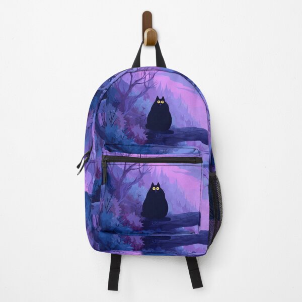 Item preview, Cat Charming Landscapes Whimsical Characters Colorful Art Design designed and sold by ART ATTACK ZONE.