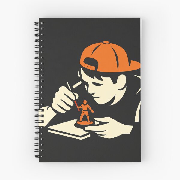 Item preview, Miniature Painter Focused at Work designed and sold by DrizzyV.