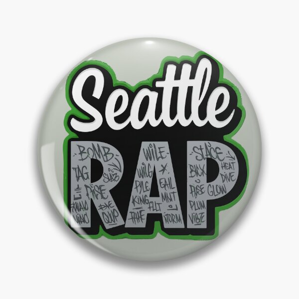 Item preview, Seattle Rap (Graffiti Tag) designed and sold by shopbloombloom.