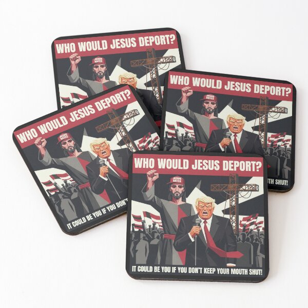 Item preview, Who Would Jesus Deport? designed and sold by irregulargoods.
