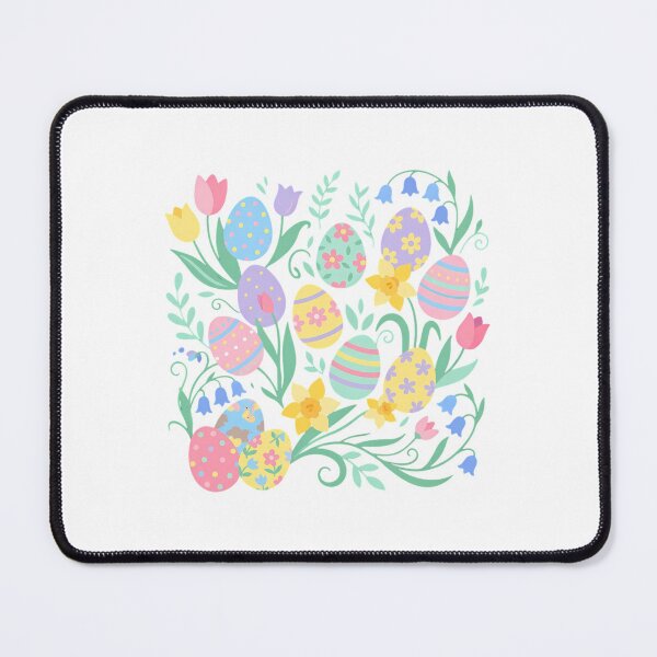 Item preview, Cute Pastel Easter Floral Spring Bloom Flat Vector designed and sold by chattsuede.