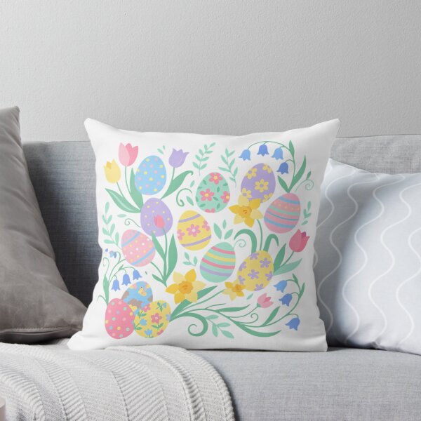 Item preview, Cute Pastel Easter Floral Spring Bloom Flat Vector designed and sold by chattsuede.