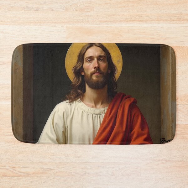 Item preview, Christ at the Doorway with Golden Halo - Renaissance-Inspired Sacred Art designed and sold by Pastor Reeves Studio.