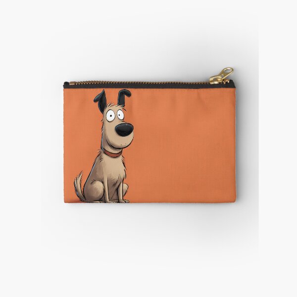 Item preview, Orange Doggy Landscapes Whimsical Characters Colorful Art Design designed and sold by ART ATTACK ZONE.