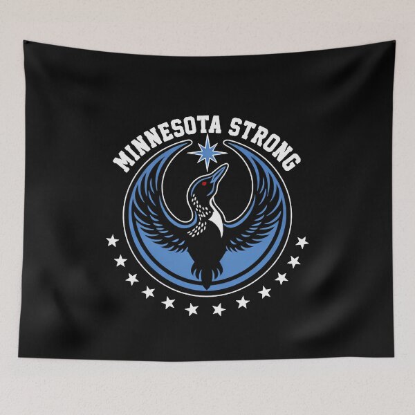 Item preview, Minnesota resist , MN State Bird Loon Resistance , Political Protest , anti ice  designed and sold by Starry Night Creative Art.