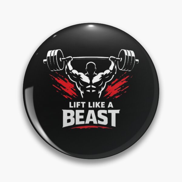 Item preview, Lift Like a Beast – Hardcore Gym Motivation Design designed and sold by wanado.