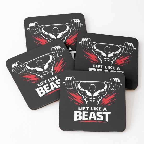 Item preview, Lift Like a Beast – Hardcore Gym Motivation Design designed and sold by wanado.