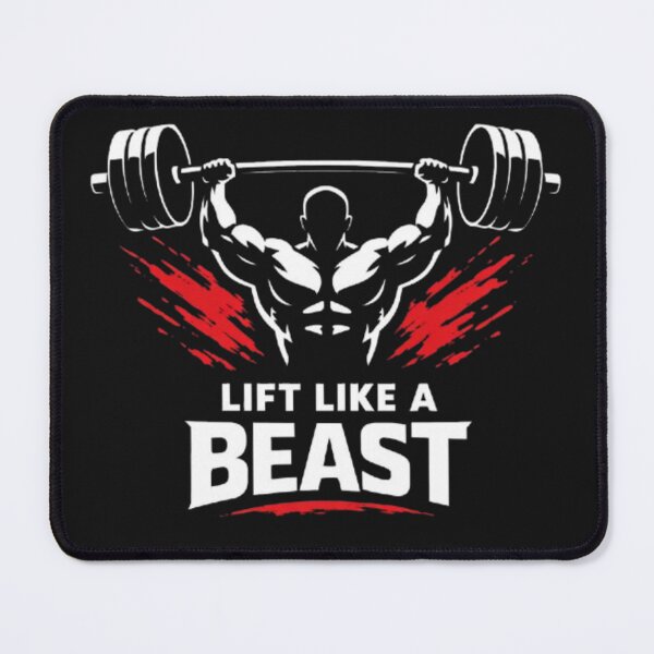 Item preview, Lift Like a Beast – Hardcore Gym Motivation Design designed and sold by wanado.