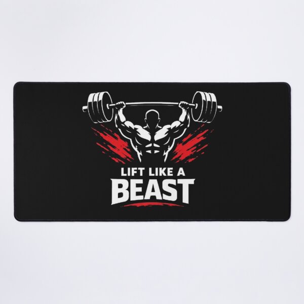 Item preview, Lift Like a Beast – Hardcore Gym Motivation Design designed and sold by wanado.