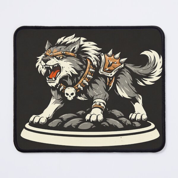 Item preview, Armored Wolf Miniature designed and sold by DrizzyV.