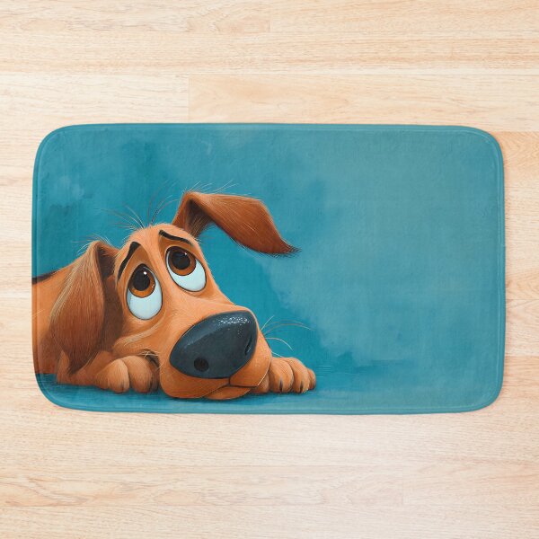 Item preview, Thinking Dog Landscapes Whimsical Characters Colorful Art Design designed and sold by ART ATTACK ZONE.