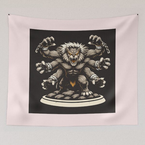 Item preview, Six-Armed Cave Beast Miniature designed and sold by DrizzyV.