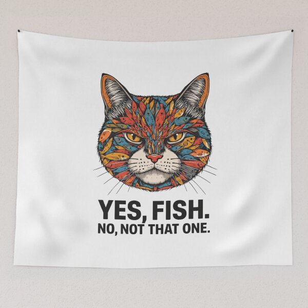 Item preview, Yes Fish No Not That One Classic T-shirt designed and sold by PaulaArtworks.