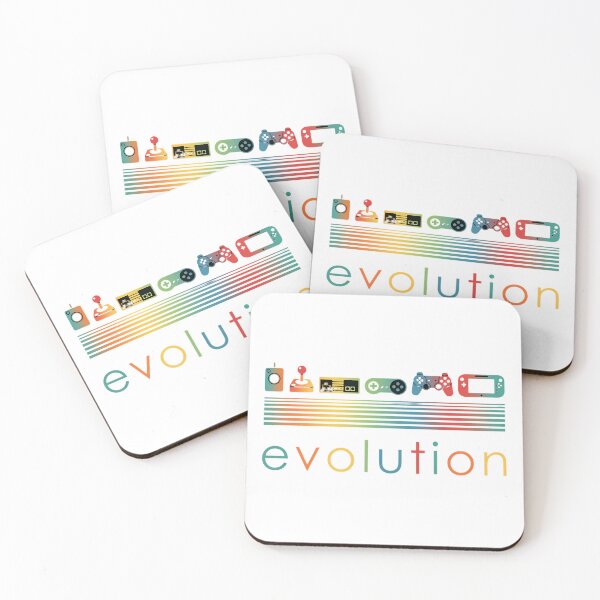 Item preview, Retro Gaming Controller Evolution flat vector gamer art designed and sold by chattsuede.