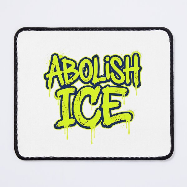 Item preview, Abolish ICE Graffiti Protest urban distressed activist designed and sold by chattsuede.