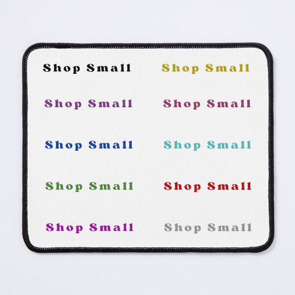 Item preview, Shop Small Pack Colorful Texts Stickers Prints Posters Wall Art Magnet Home Coffee Cup Decoration TShirt Stationary Notebook Magnet Hat Kitchen Work School Office Redbubble Shop designed and sold by Saritas Boutique Shop.