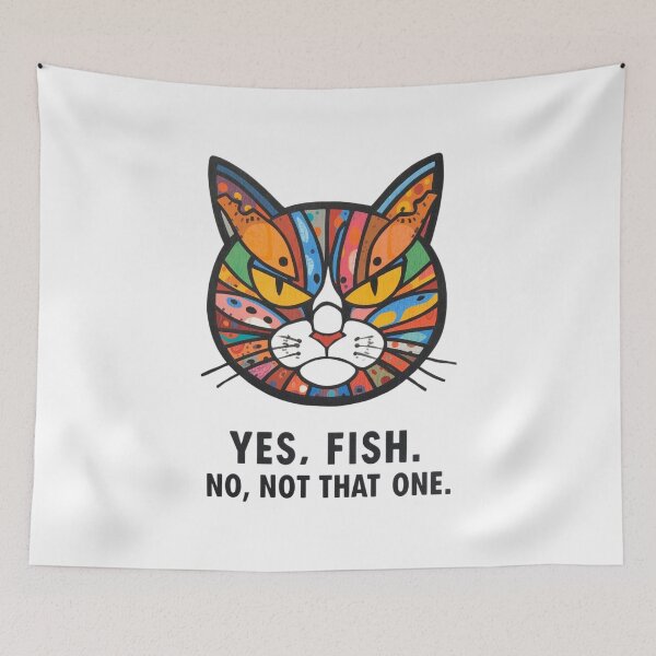 Item preview, Yes Fish No Not That One Classic T-shirt designed and sold by PaulaArtworks.