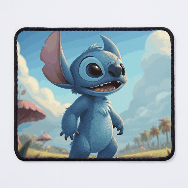 Item preview, Stitch with backround in anime style designed and sold by Danime Planet.