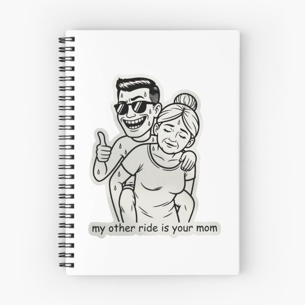 Item preview, My other ride is your mom designed and sold by unionpride.