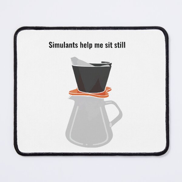 Item preview, pour over coffee adhd designed and sold by Oddformprintco.