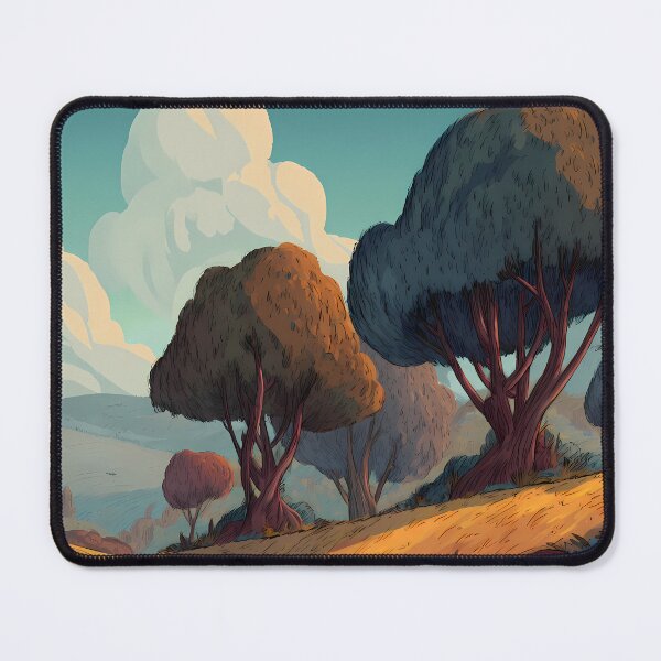 Item preview, Brown Nature Landscapes Whimsical Characters Colorful Art Design designed and sold by ART ATTACK ZONE.